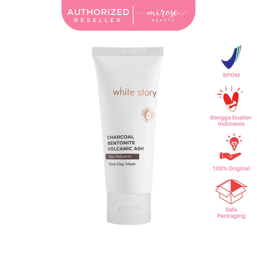 White Story Jeju Volcanic Pore Clay Mask