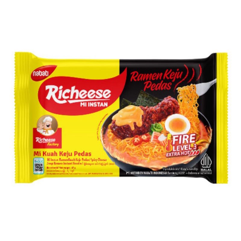 

MIE RICHEESE RAMEN LEVEL 3 [ISI 2 PACK]