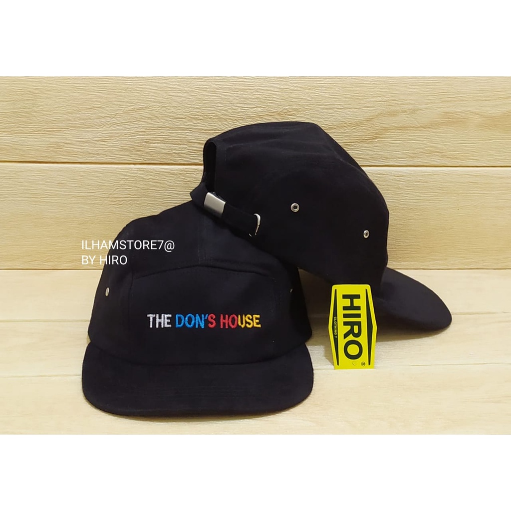 [COD]Topi Snapback Bordir The Don's House Lima Panel Original New Model/Topi Pria Keren