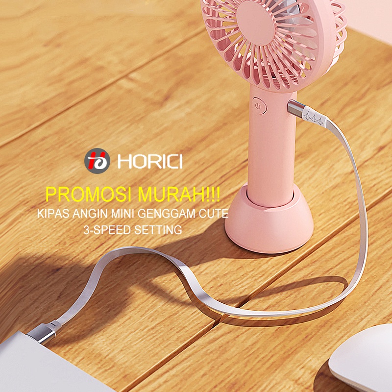 PROMOSI MURAH!!! KIPAS ANGIN MINI GENGGAM CUTE / KIPAS LIPAT PORTABLE / MINI FAN-3