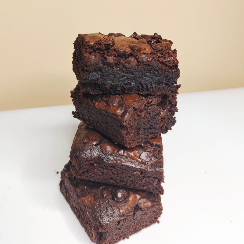 

Fudgy Brownies Original Nyoklat Banget