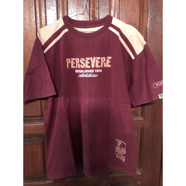 PRELOVED KAOS TWO TONE MERK PUFFIN