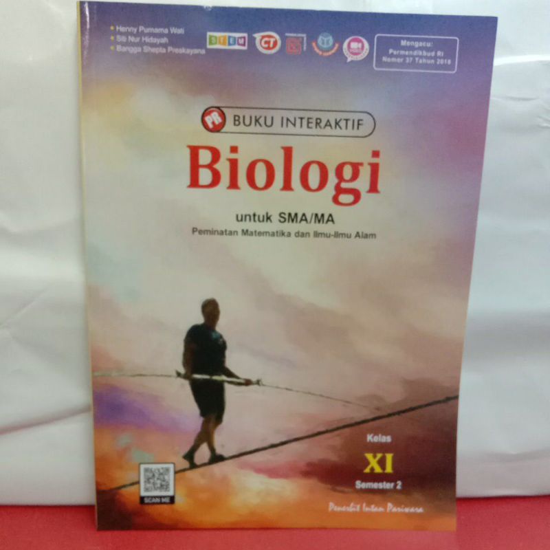 Buku LKS/PR Interaktif Biologi Kelas XI,11 SMA,MA Semester 2 K13 Revisi 2021 Intan Pariwara