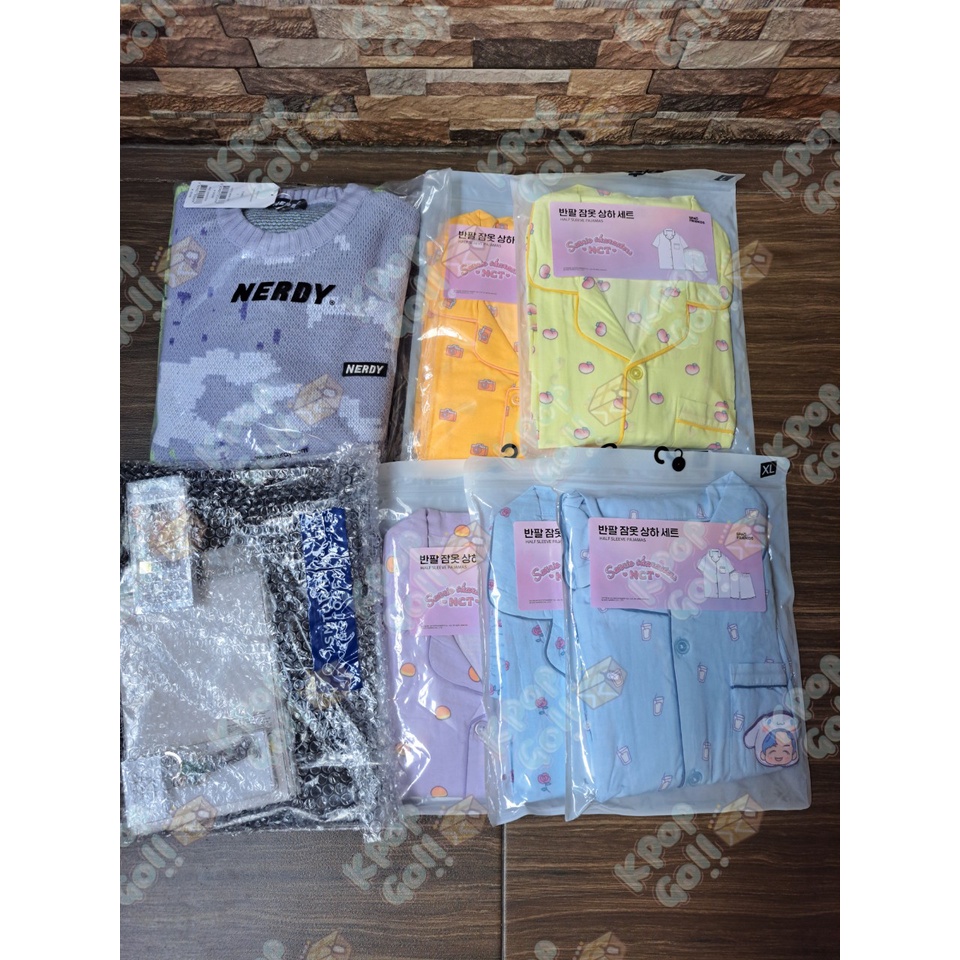 (ready stock, baca details) NCT X SANRIO SPAO PAJAMAS - JAEMIN JENO S dan M