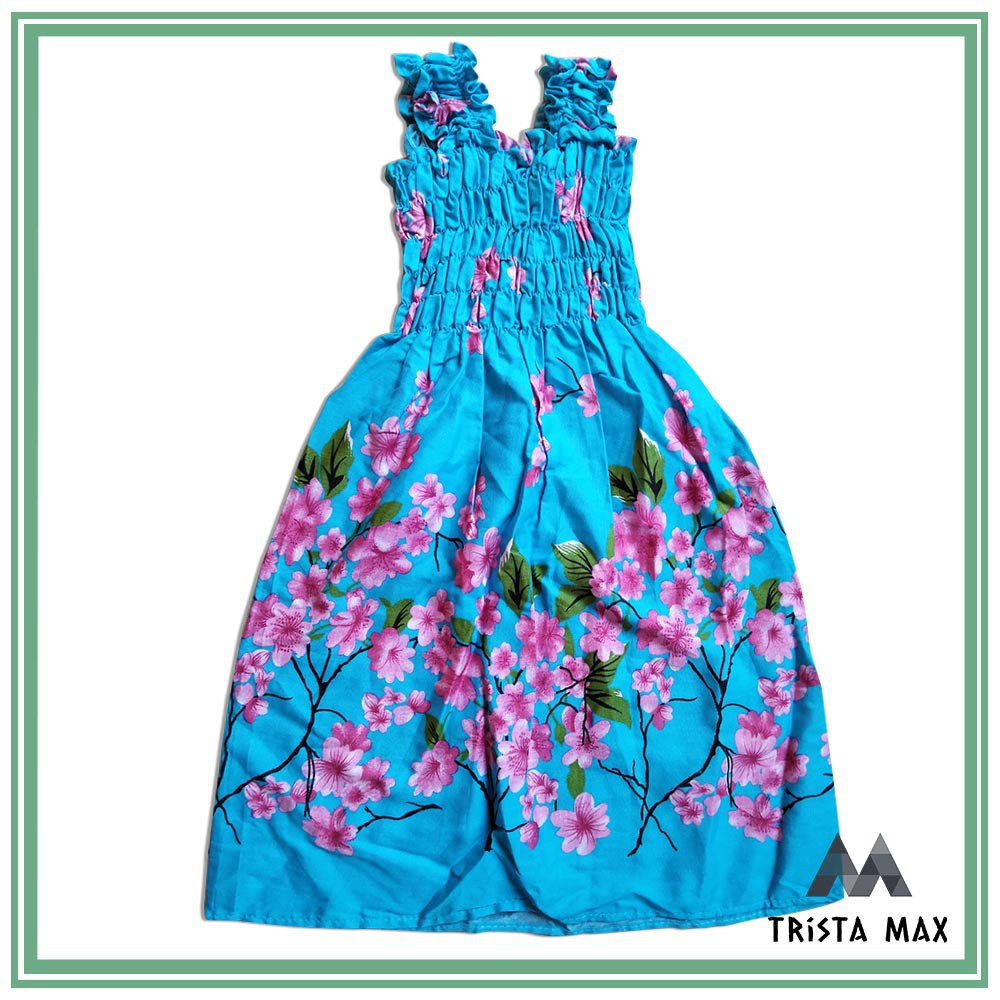 Baju Daster Anak Perempuan - Daster Anak Kecil - Daster Anak Bali - Dress Kerut Anak - Mini Dress