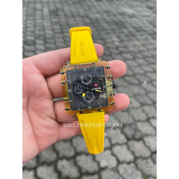 Jam tangan expedition E 6808 original ladies kuning
