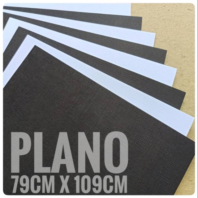 

( 5 Lembar ) Kertas Linen 230 Gsm Uk Plano / 79 cm x 109 cm