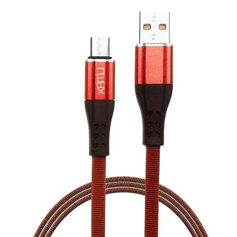 KABEL DATA TYPE C FAST CHARGING 2.4A STRONG NYLON CABLE (U-MAX02 USB C)