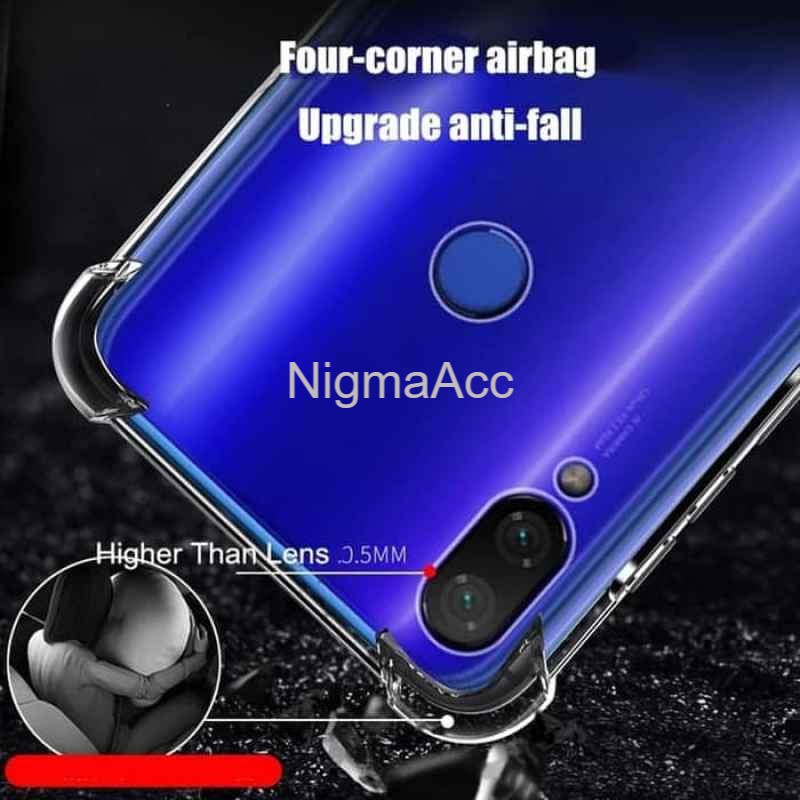 Case Anti Crack Fuze Vivo V7 V9 V11 V15 V17 V19 Pro Plus Hardcase Mika Acrylic Bening Keras Anti Ben