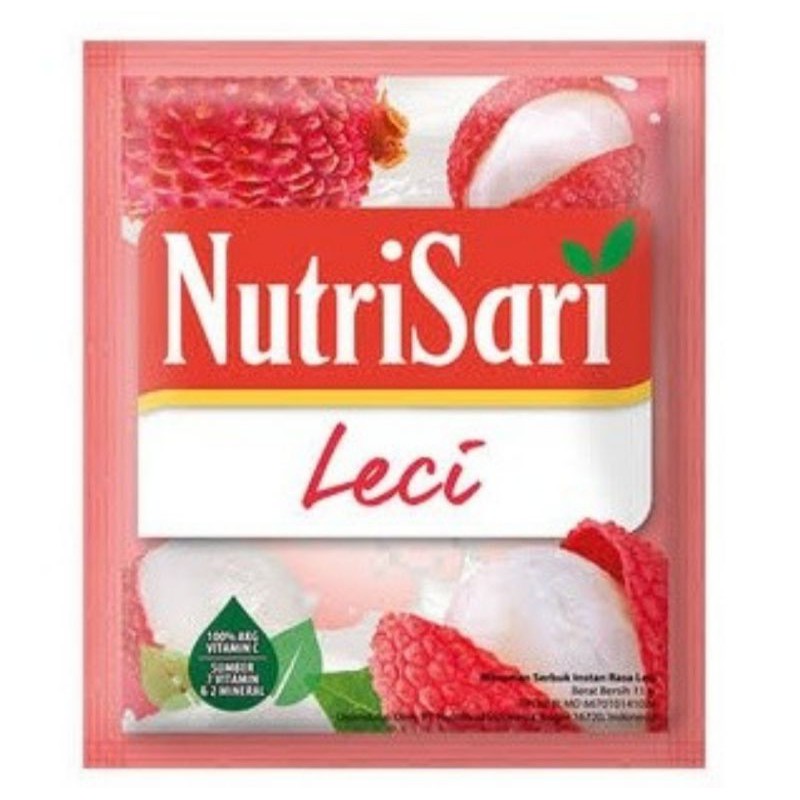 

Nutrisari Leci 1 Pack isi 40 Sachet