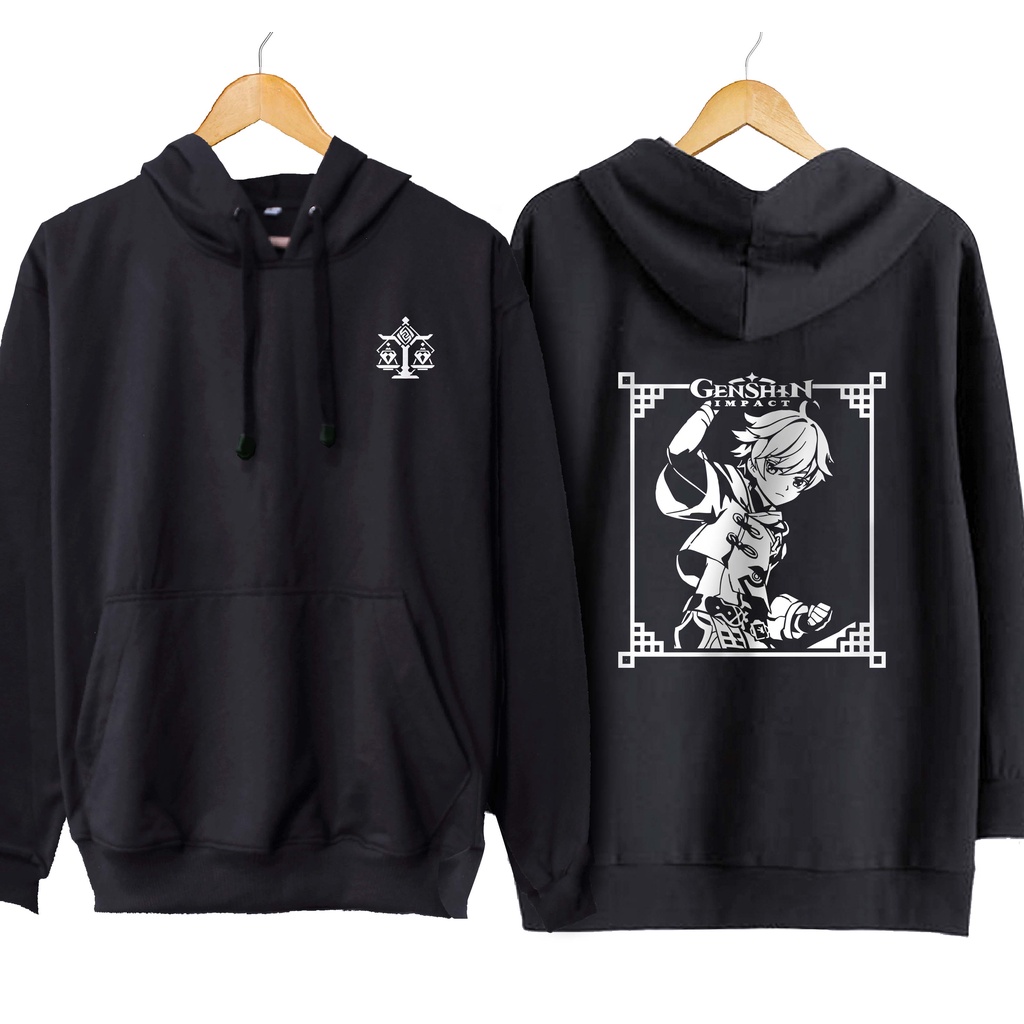 Jaket hoodie jumper japan game CHONGYUN liyue - GENSHIN IMPACT material cotton fleece