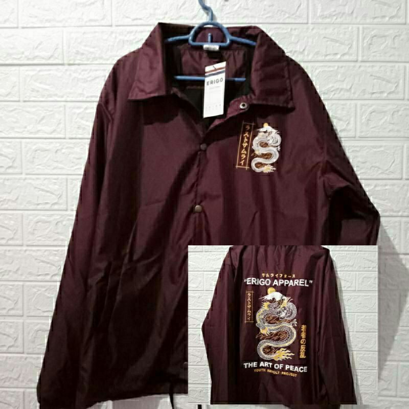 JAKET COACH NAGA PRIA WANITA/JAKET COACH TERBARU /JAKET PARASUT