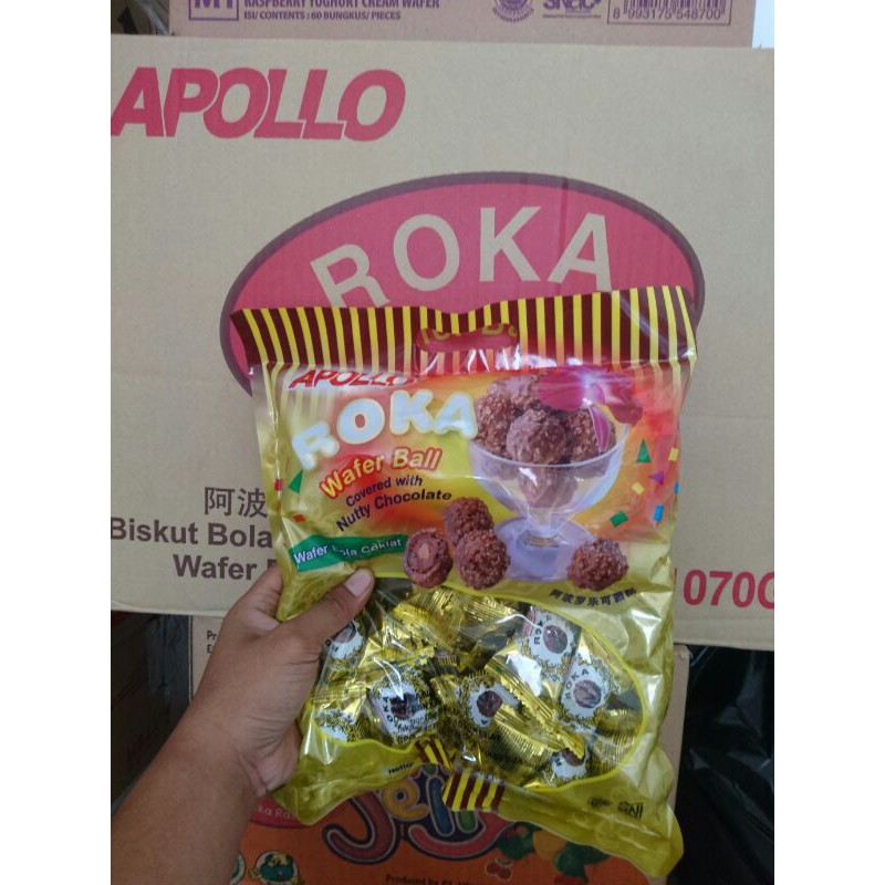 coklat Roka ( apollo Roka) isi 50pcs