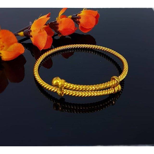 Gelang gold 24k mirip emas LONDON MURNI