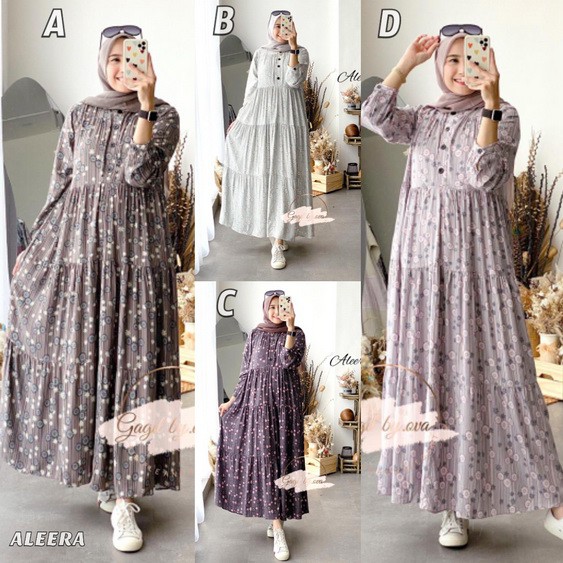 Gamis ALEERA Original by GAGIL FASHION