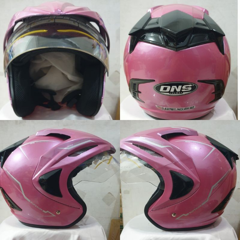 Helm DNS Murah Warna Pink