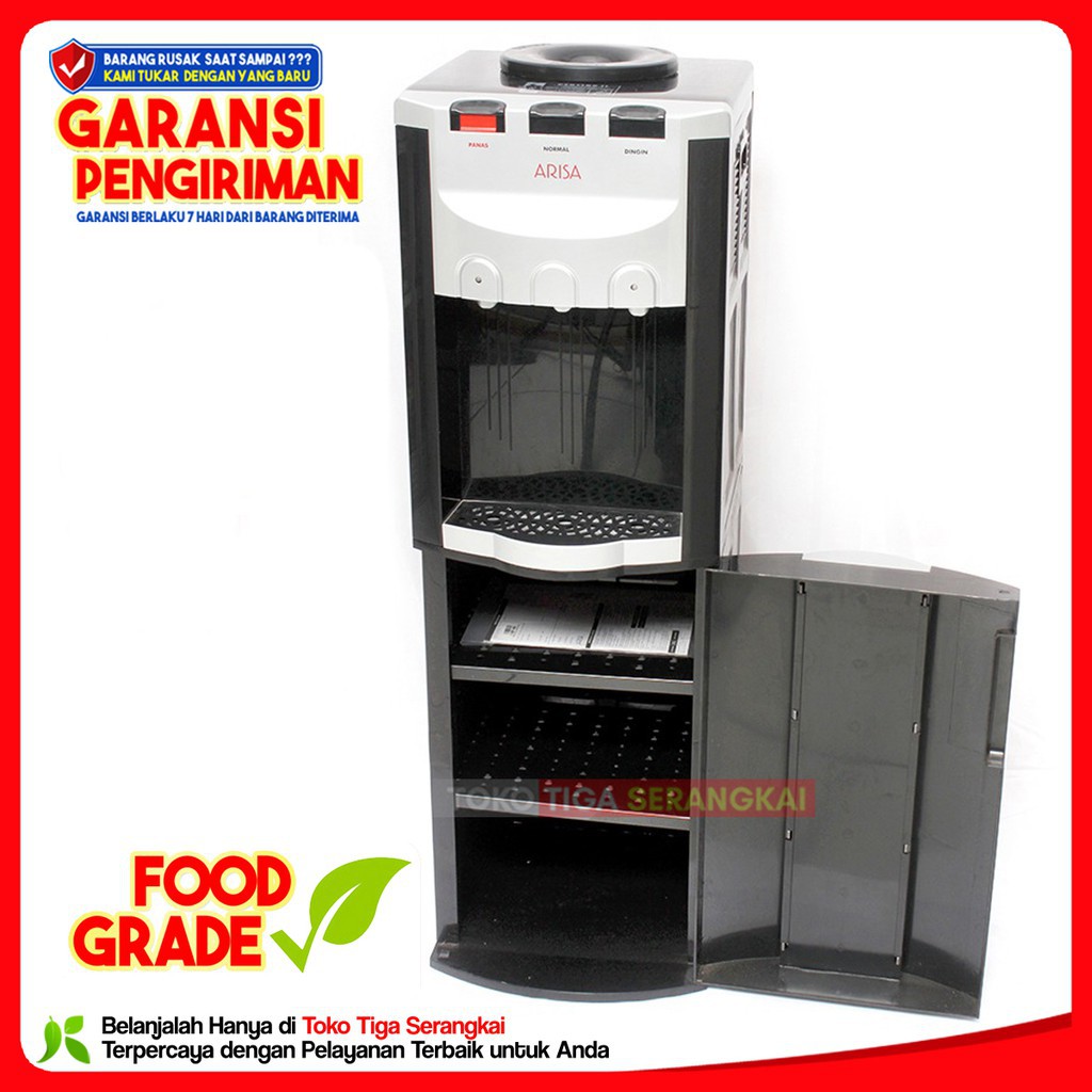 Arisa Dispenser Standing Galon Atas TWD
