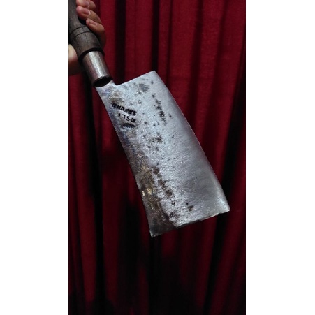 Pisau pencacak tulang dan daging full baja anti gowang