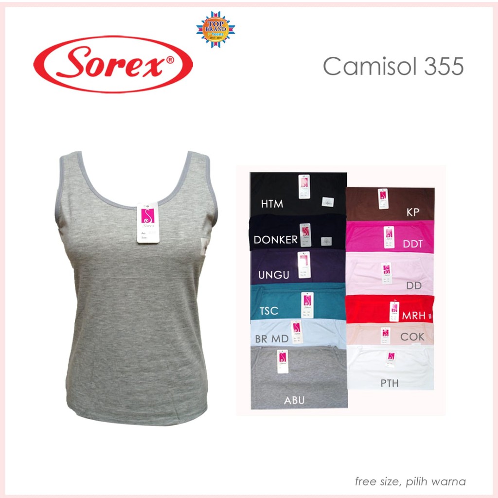 Tank Top / Camisol Wanita Sorex 355