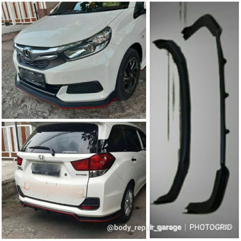 Bodykit front lips dan diffuser mobilio E S