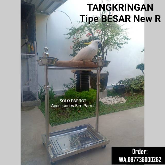 Jual Kandang Burung Kakak Tua Besar Kota Tangerang Bengkel Las Cahaya Larangan Tokopedia