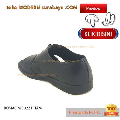 ROMAC MC 322 Sepatu Sopan Sepatu Pria Sepatu Kasual Slip On