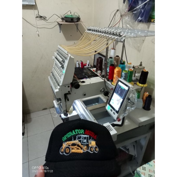 jasa bordir komputer /jasa bordir topi murah/jasa bordir logo /dll