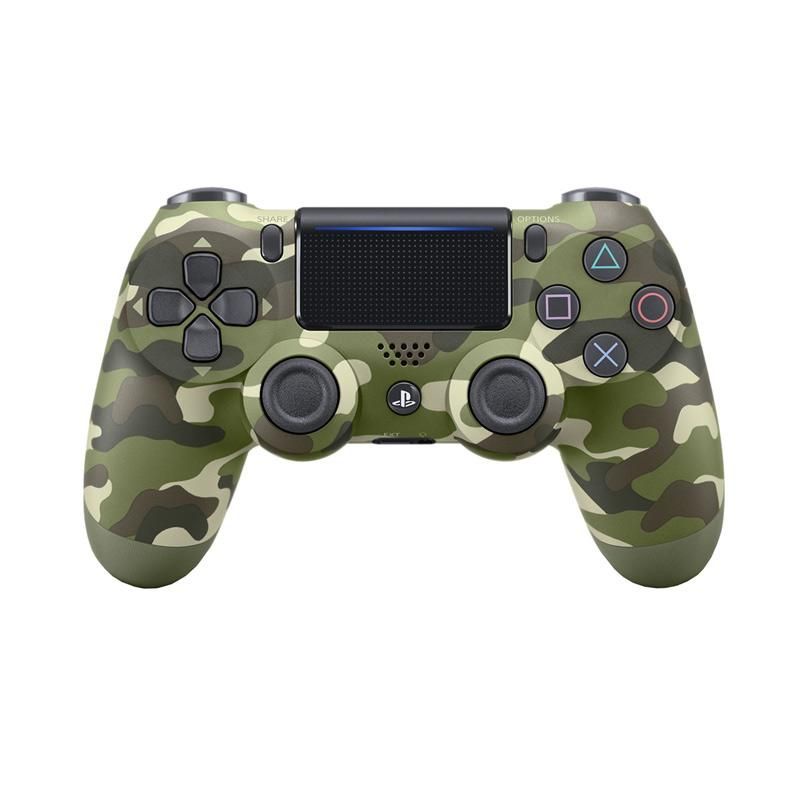 Dualshock 4 PS4 Green Camo Camouflage Original Sony Stik PS 4 Army Dual Shock DS Playstation 4 Ori Mesin Asli Original Orisinil Baru new hijau red biru putih hitam merah blue wirelles controller