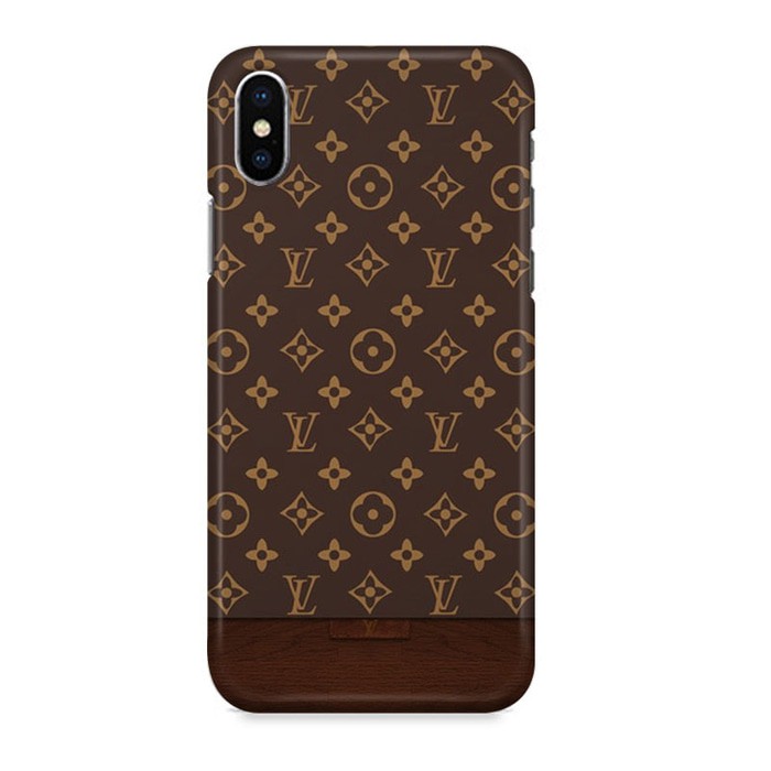 Indocustomcase LV Louis Vuitton RB1 Hard Case Cover For iPhone X