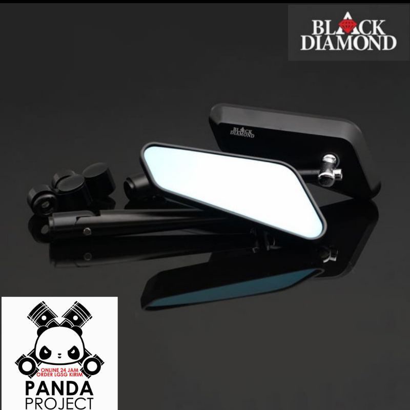 Spion Circuit Full Cnc Kaca Anti Silau Blue Mirror Full Cnc Besi anti karat Original Black Diamond