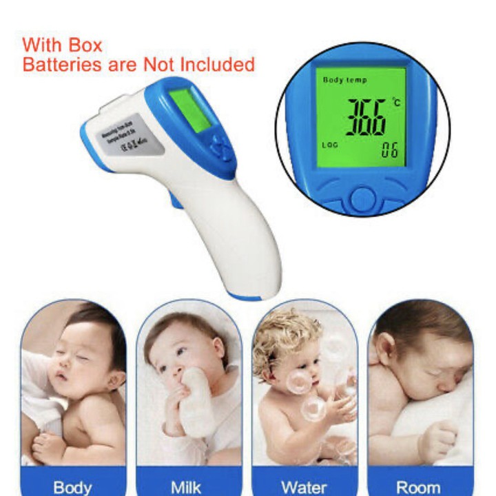 Termometer Infrared Digital Thermometer Tembak Alat Pengukur Suhu