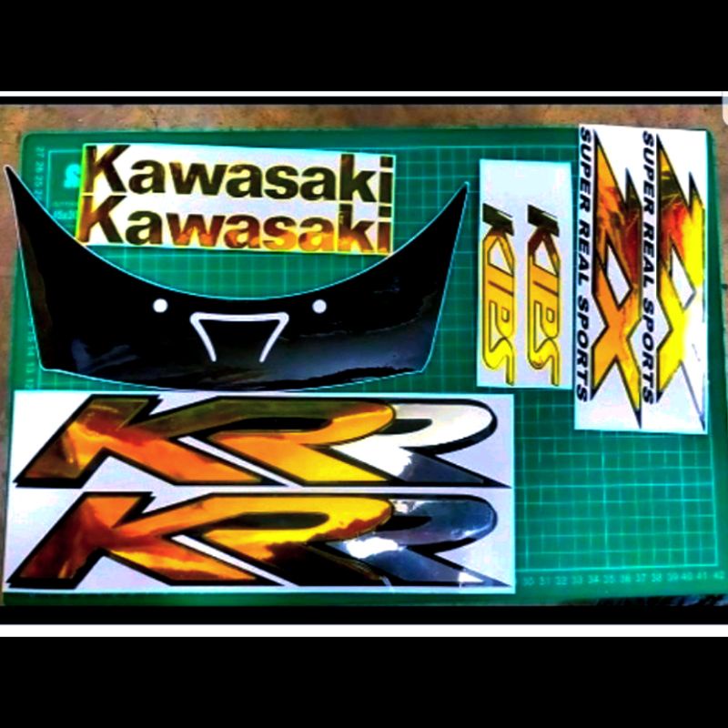 stiker cutting ninja rr/variasi ninja rr/stiker pairing ninja