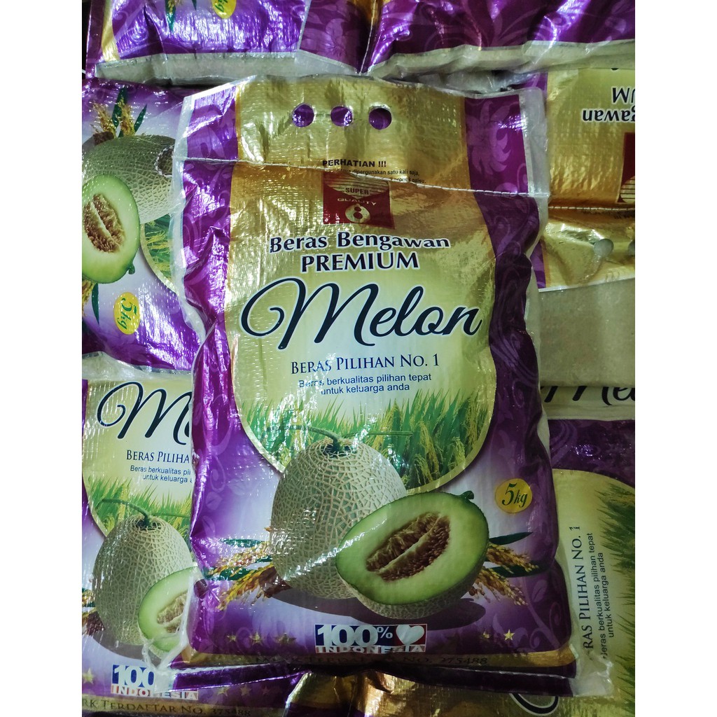 

Beras Putih Cap Melon 5 kg