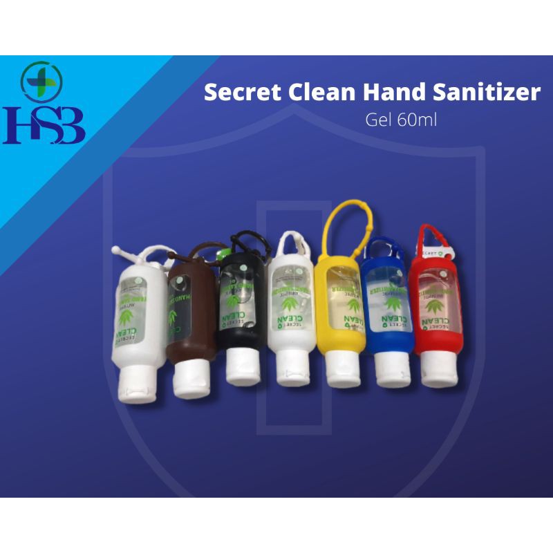 secret clean handsanitizer gel 60ml