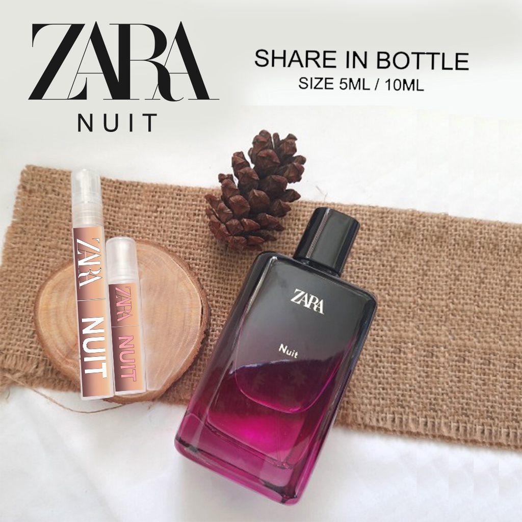 Jual PARFUM ZARA NUIT DECANT / SHARE IN JAR ZARA 5ml & 10ml Shopee