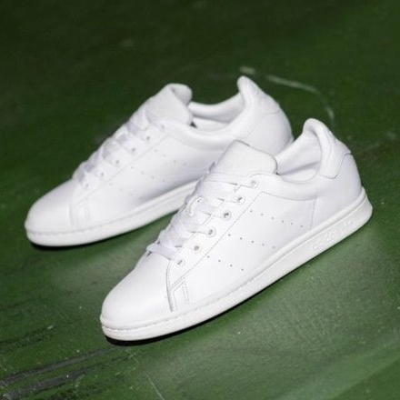 Sepatu Ads Stan Smith Full White Original / Sneakers Pria Original / Sepatu Putih Polos Pria