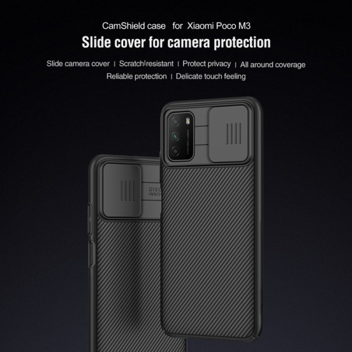 REDMI 9T NILLKIN CAMSHILED CAMERA COVER SILDE CASE PELINDUNG KAMERA