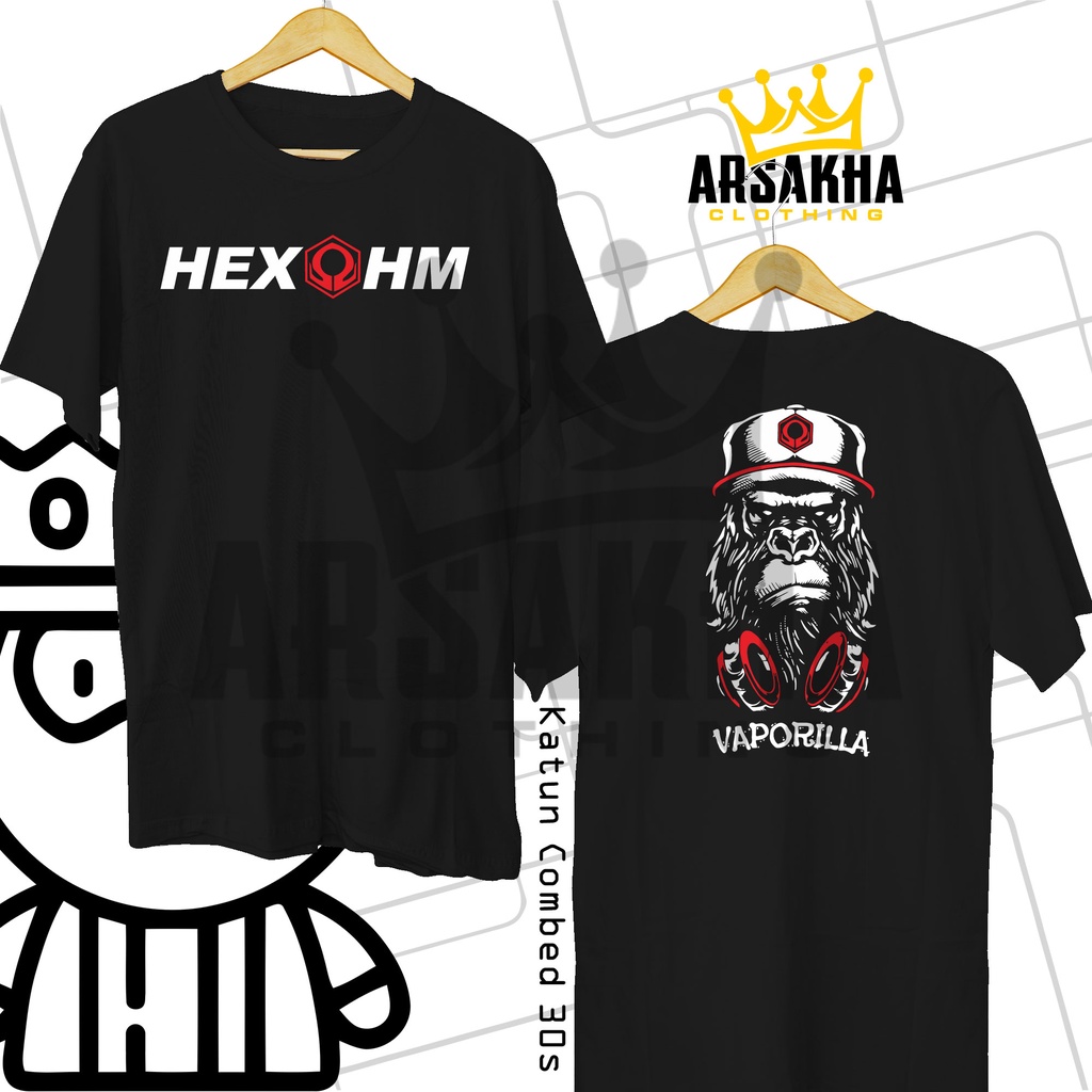 Kaos Distro Hexohm Vaporilla V2 Terbaru - Arsakha Industries