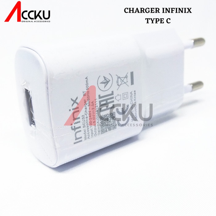 [ ORIGINAL SC032 ] CHARGER INFINIX TYPE C CHARGER INFINIX 2A CHARGER INFINIX ORI SCU32