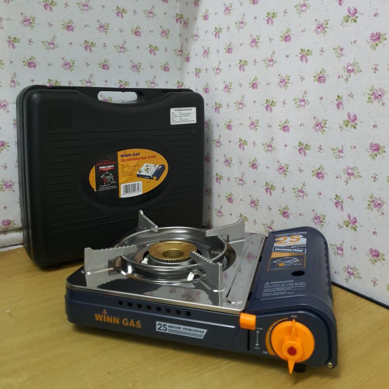 Kompor Gas Portable WINN GAS W2WS 2in1/Kompor Gas Portable Winn Gas W - 2S