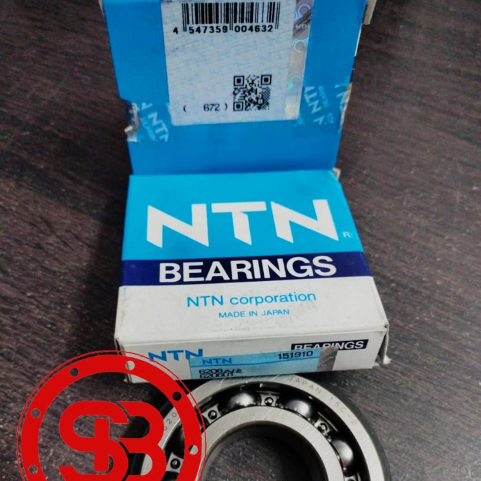 Bearing 6206 NR NTN / 6206 NR NTN JAPAN ORIGINAL