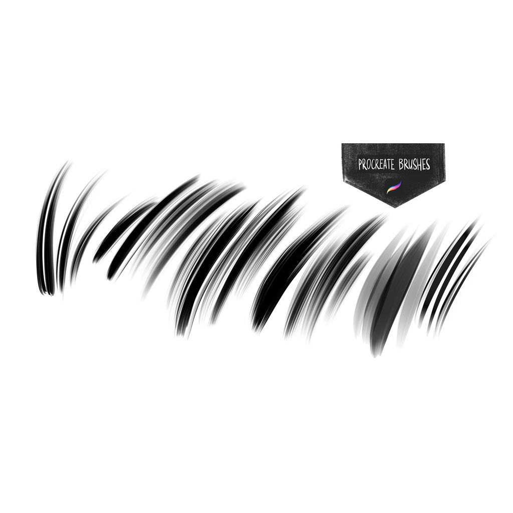 Procreate Brush - Lashes &amp; Brows Brushes for Procreate