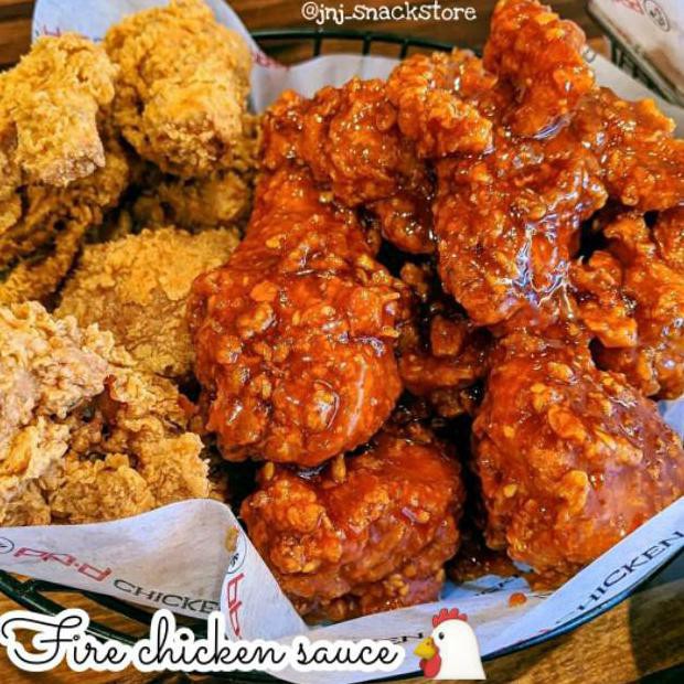 

{BISA COD} SAUS BBQ PEDAS KOREA / FIRE CHICKEN SAUCE UK 550 ML BERMUTU [Kode 1|Kode 2|Kode 3|Kode