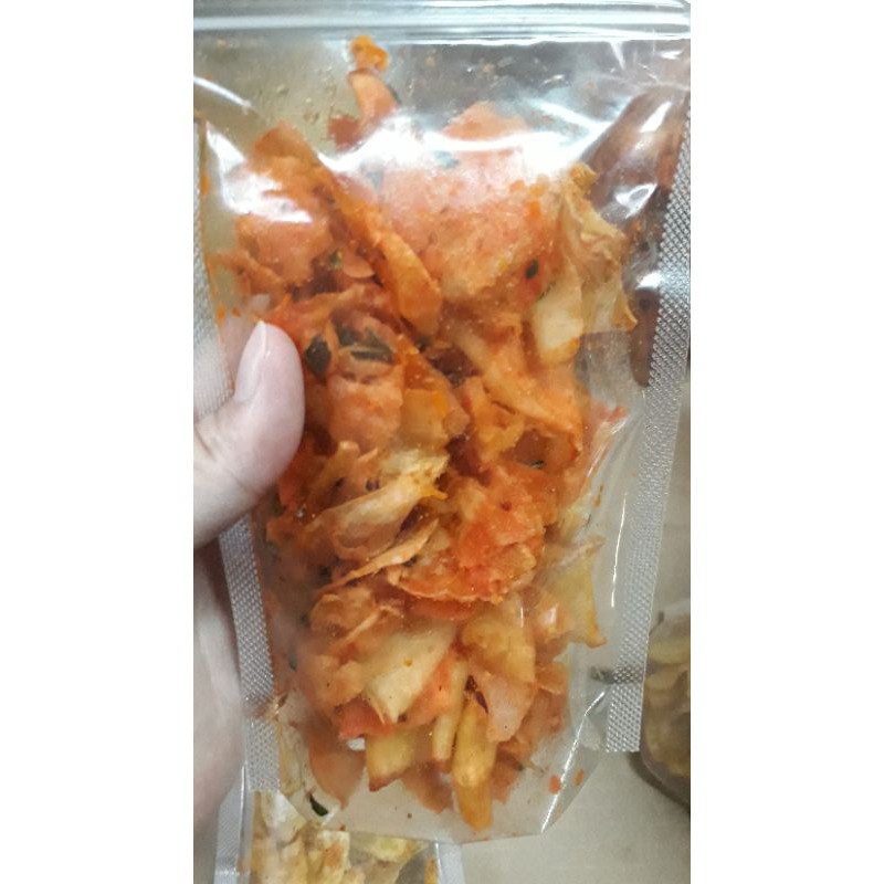 

KERIPIK SINGKONG flavor Daun Jeruk Pedas Gurih