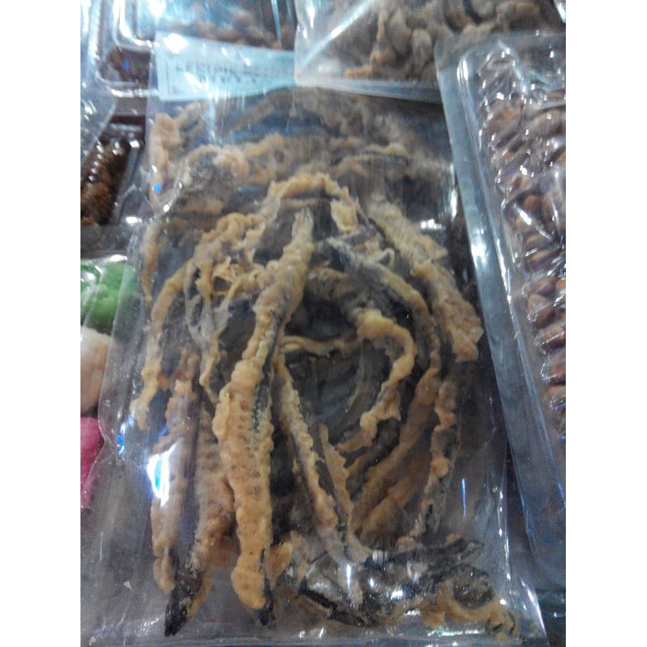 

Keripik belut 15ribu