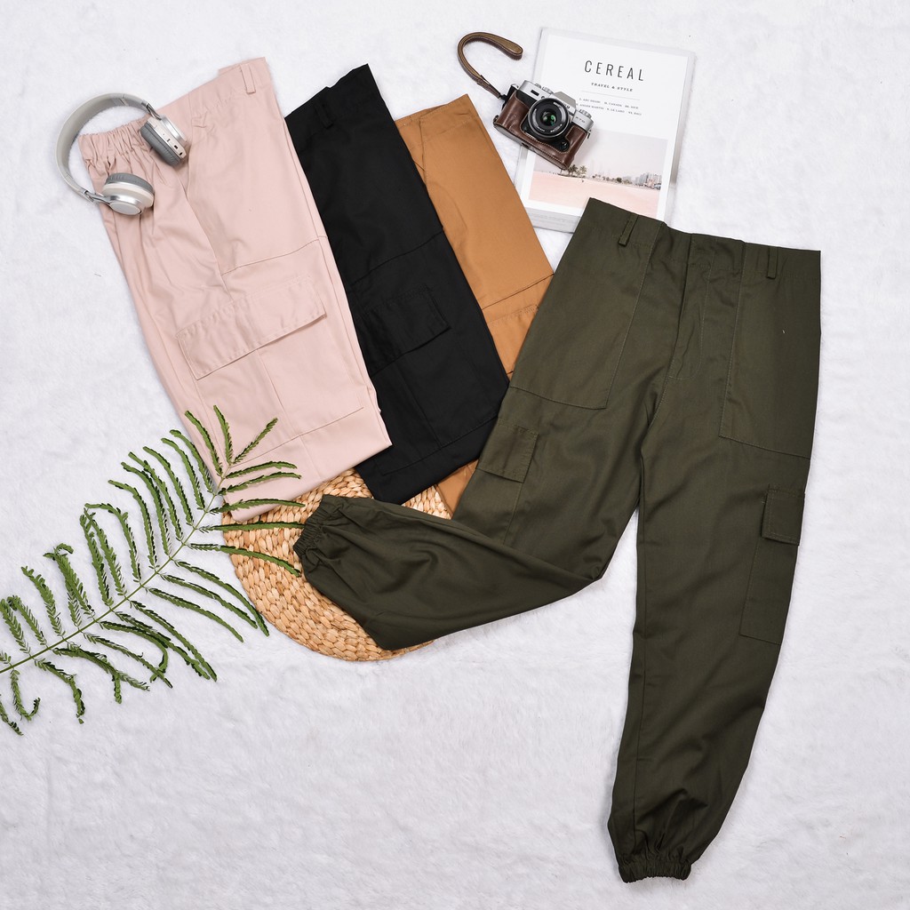 Jogger Cargo  Pants  Stradivarius  Shopee Indonesia