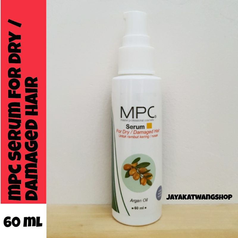 MPC SERUM ARGAN OIL For Dry / Damaged Hair 60ML Untuk Rambut Kering Rusak Vitamin Rambut