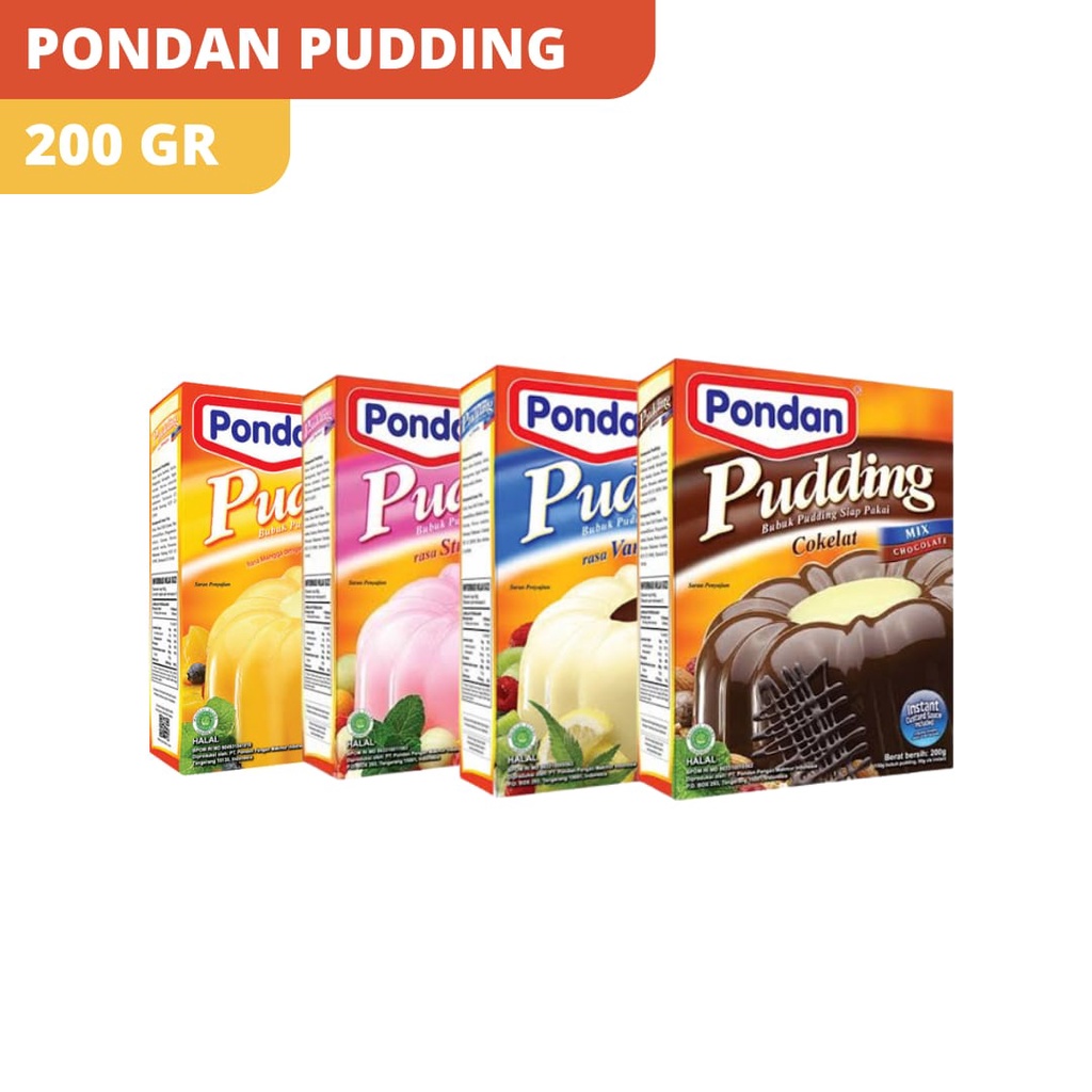 

PONDAN PUDDING 200 GR