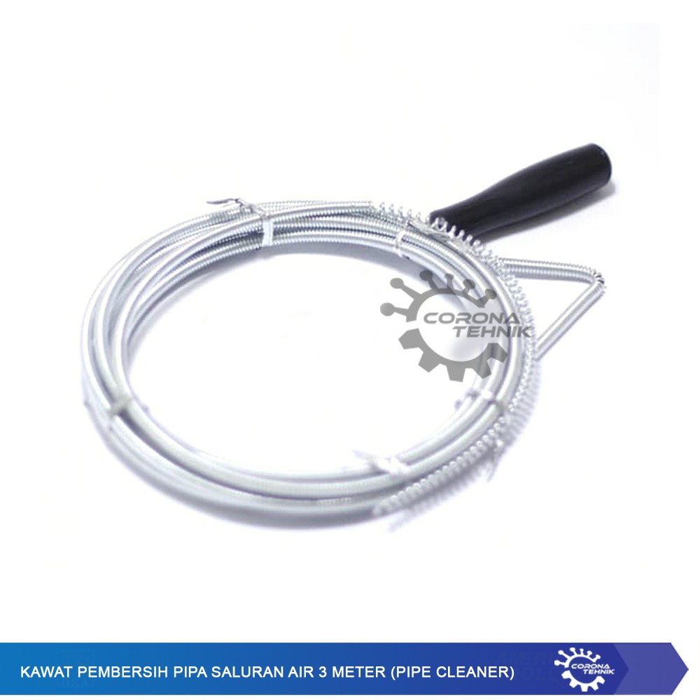 Kawat Pembersih Pipa Saluran Air 3 Meter (Pipe Cleaner)