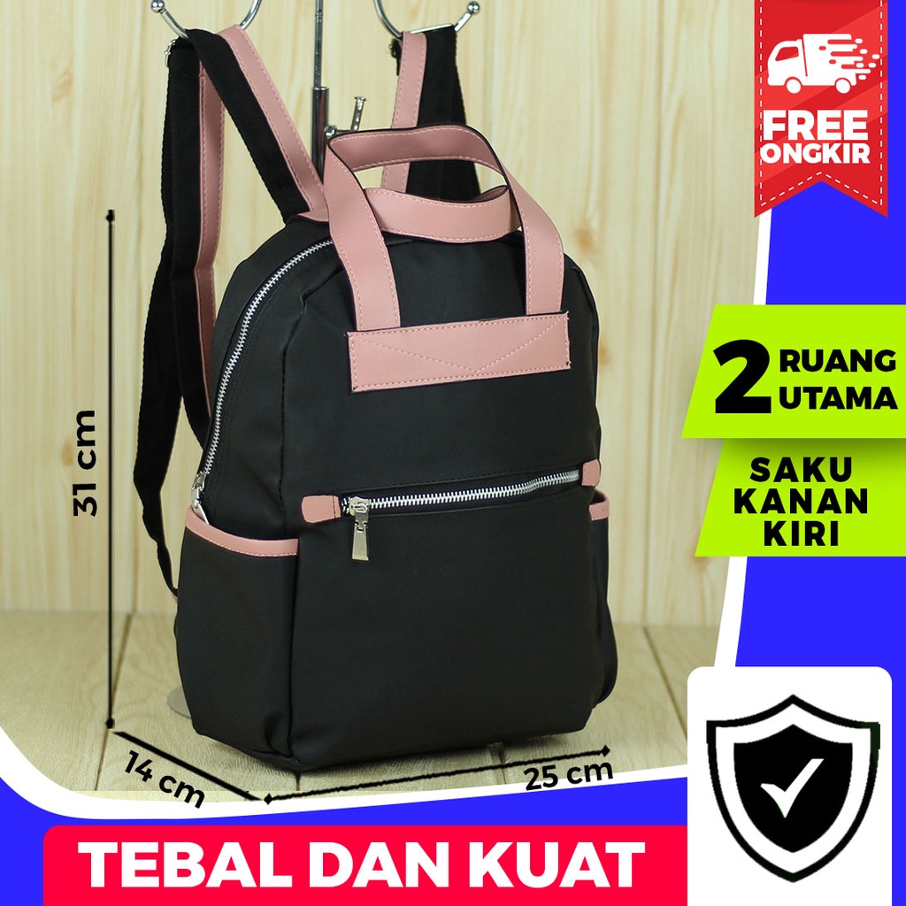 TAS BACKPACK RANSEL FALENA CEWE WANITA FALENA AWET BERKUALITAS KEKINIAN TERBARU TERMURAH STYLISH